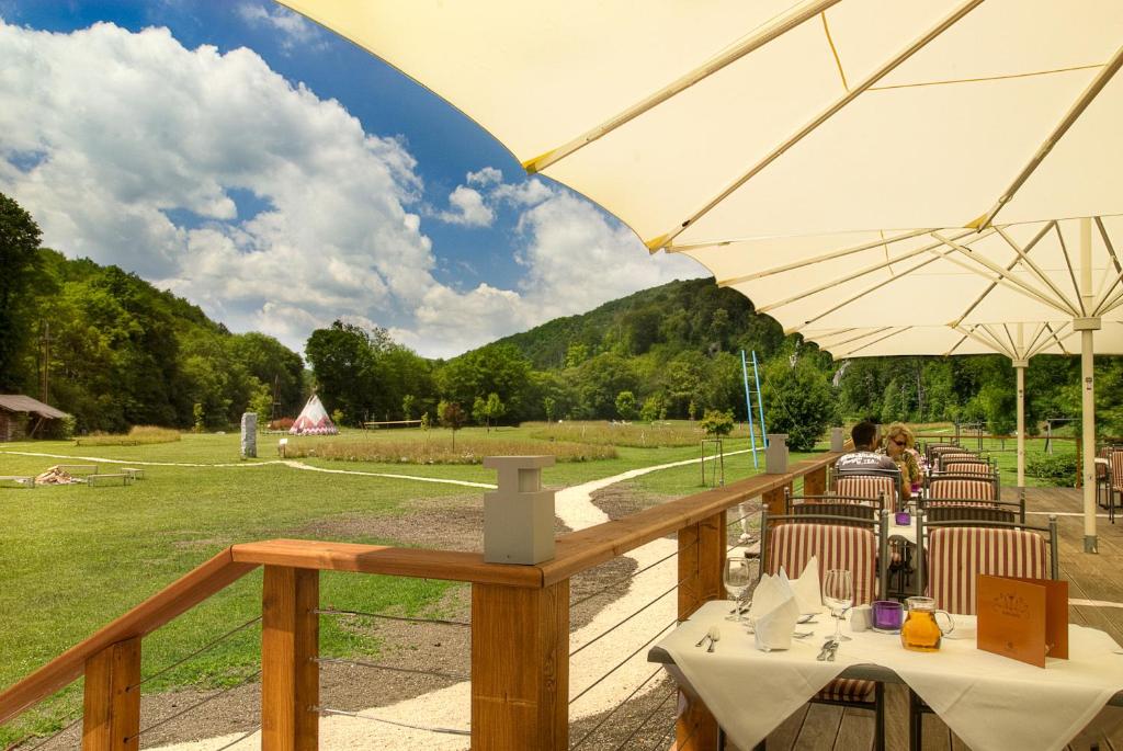 Terrasse der Krainerhütte